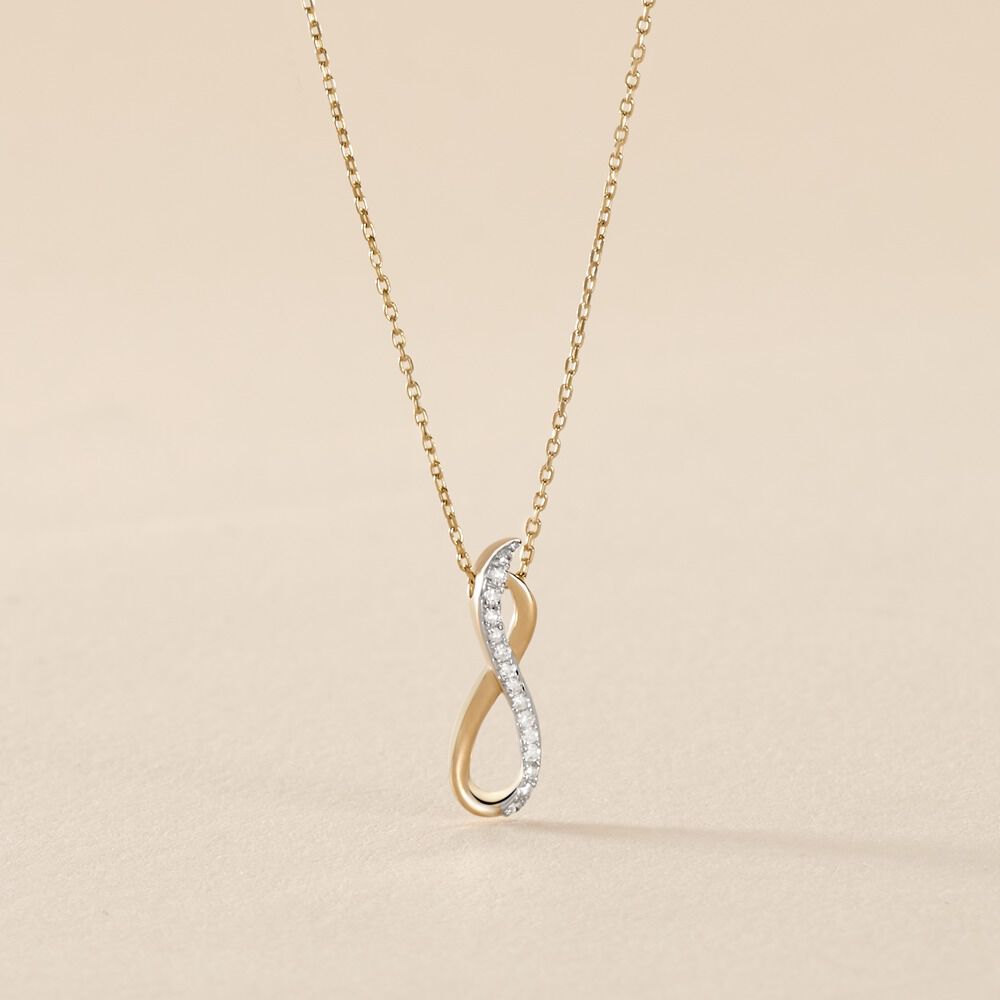 Collier Osanna Or Jaune Diamants - Colliers avec pierres Femme | Marc Orian