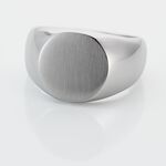 Chevali&egrave;re Acier Blanc Jerald - Bijoux fantaisie Homme | Marc Orian