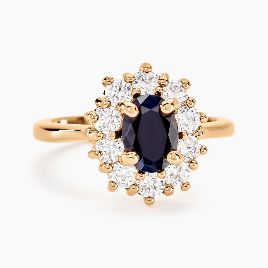 Bague Insaf Plaqué Or Jaune Oxyde De Zirconium - Solitaires Femme | Marc Orian