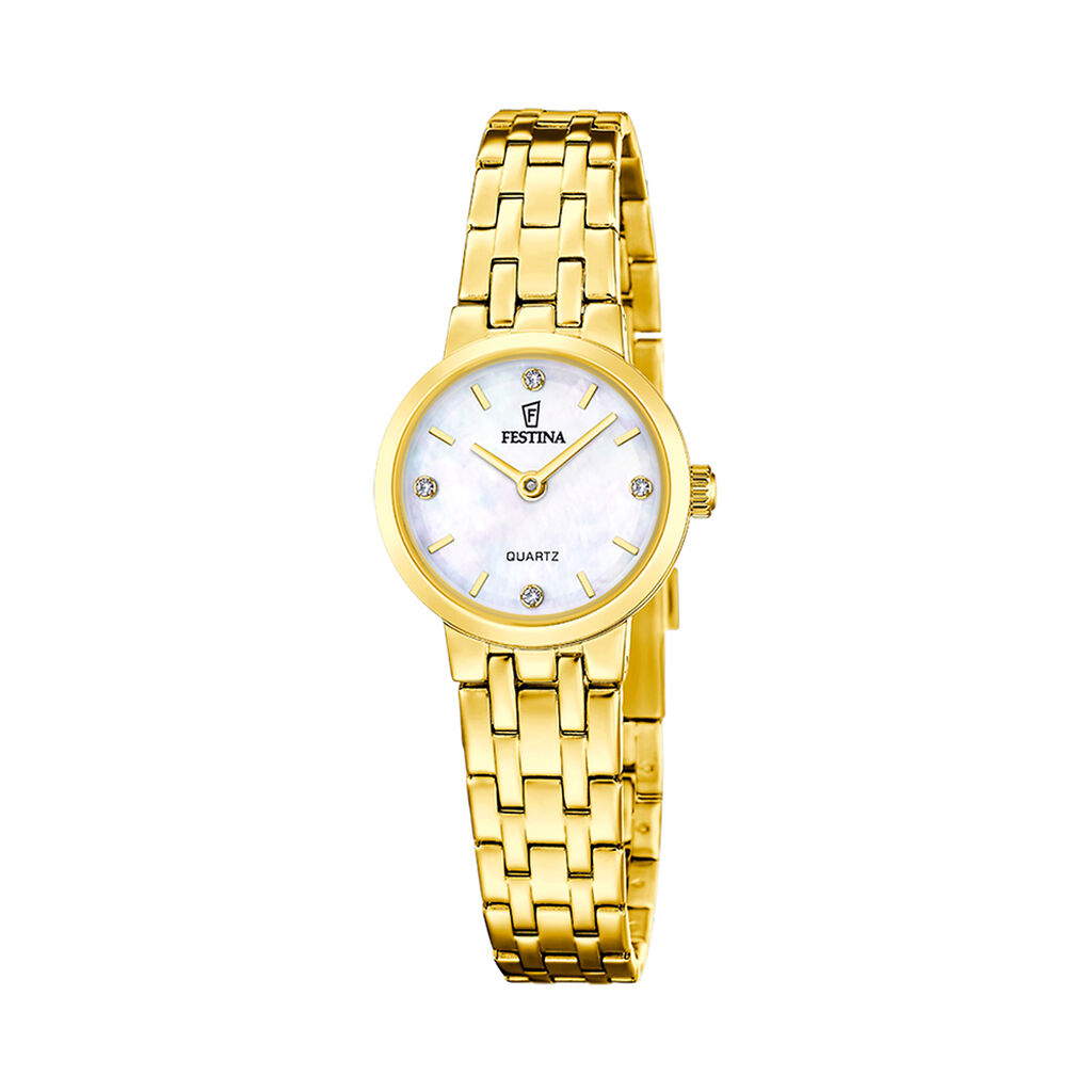 Montre Festina Mademoiselle 23 Nacre Blanche - Montres &eacute;tanches Femme | Marc Orian