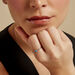 Bague Laelle Argent Blanc Turquoise - Bagues de promesse Femme | Marc Orian