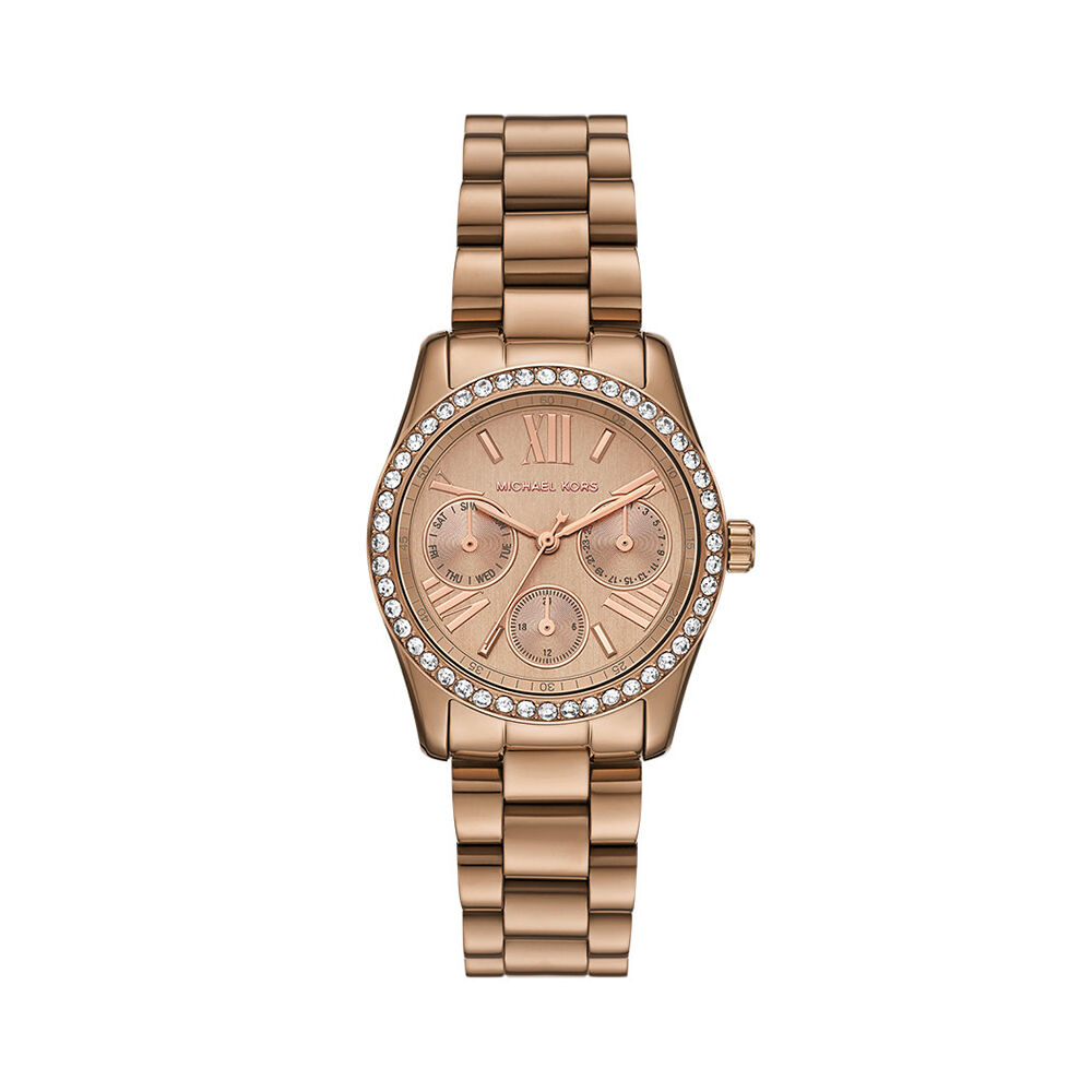 Montre Michael Kors Lexington Lux Rose - Montres &eacute;tanches Femme | Marc Orian
