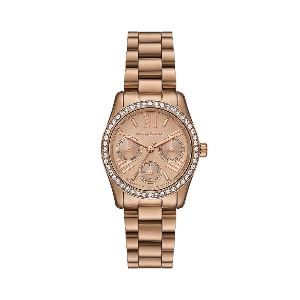 Montre Michael Kors Lexington Lux Rose - Montres &eacute;tanches Femme | Marc Orian