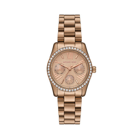 Montre Michael Kors Lexington Lux Rose - Montres &eacute;tanches Femme | Marc Orian
