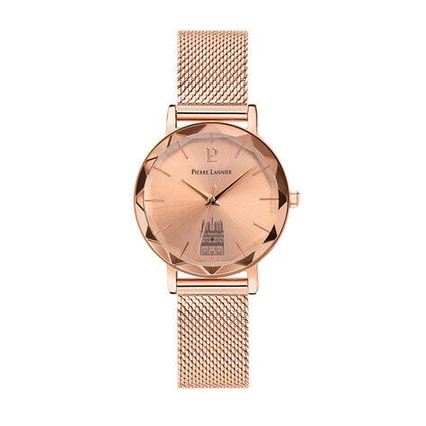 Montre Pierre Lannier Coeur Battant Rose - Montres &eacute;tanches Femme | Marc Orian