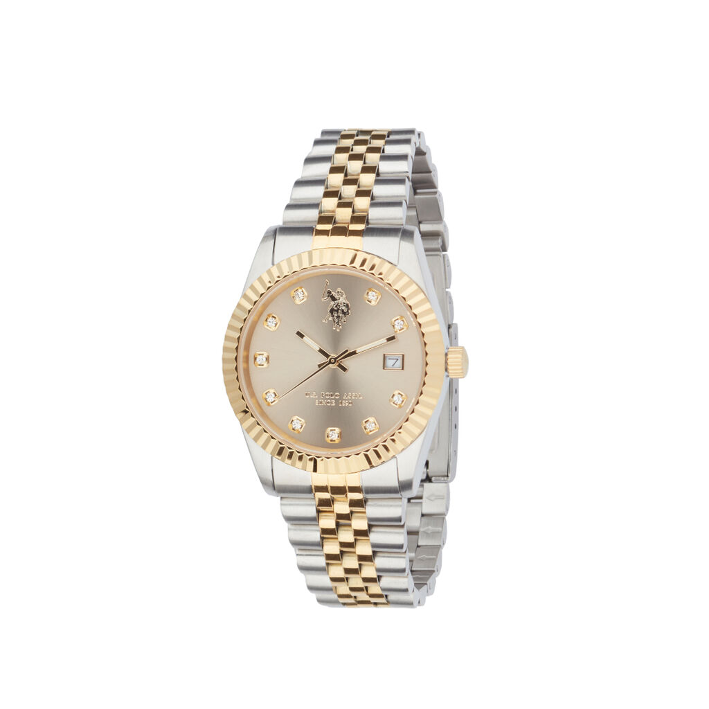 Montre U.S. Polo Us Polo Audrey Champagne - Montres &eacute;tanches Femme | Marc Orian