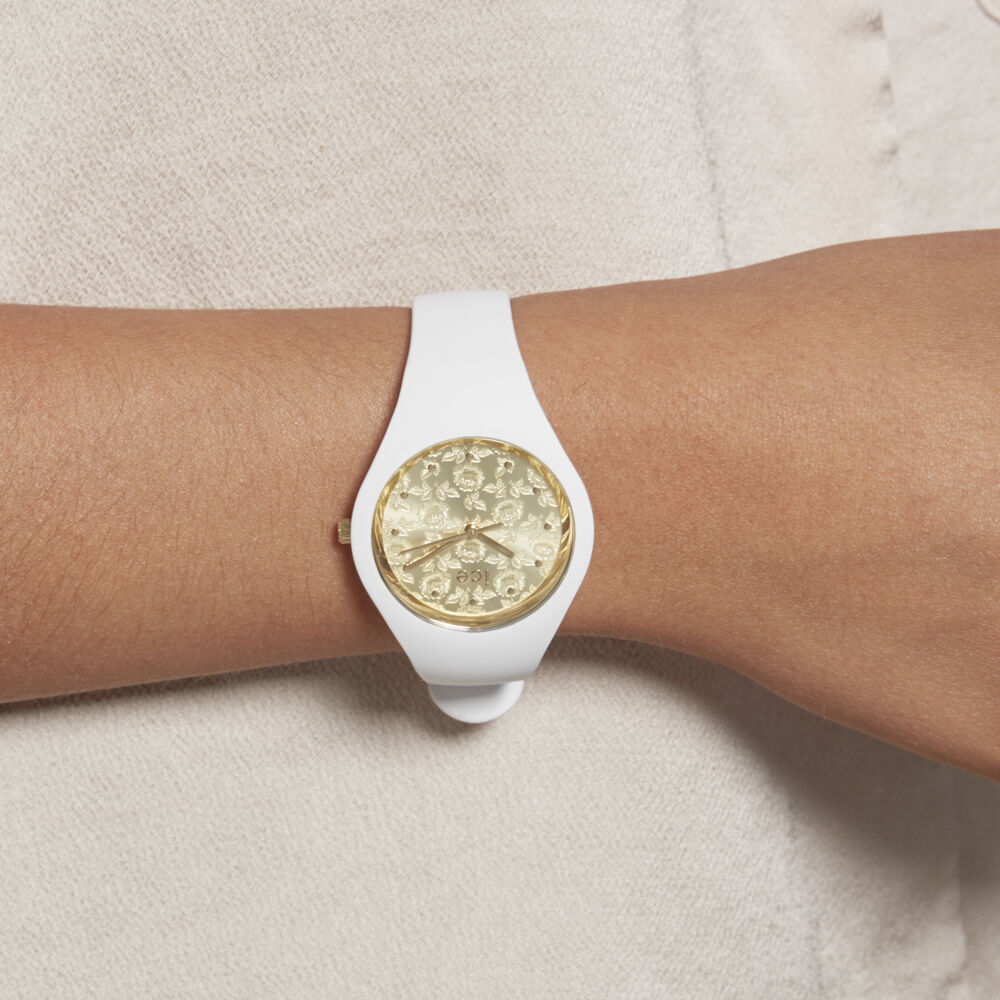 Montre Ice Watch Flower Blanc - Montres étanches Femme | Marc Orian