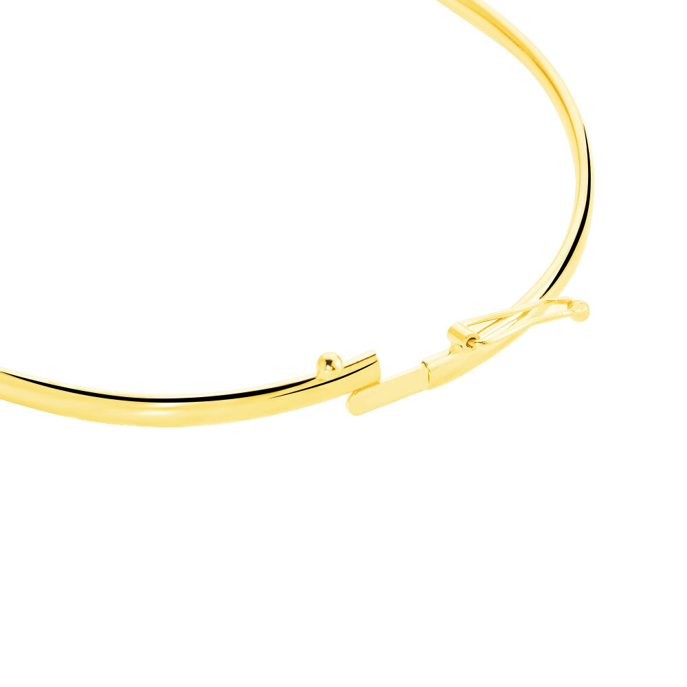 Bracelet Jonc Yuriy Fil Flexible Or Jaune - Bracelets joncs Femme | Marc Orian