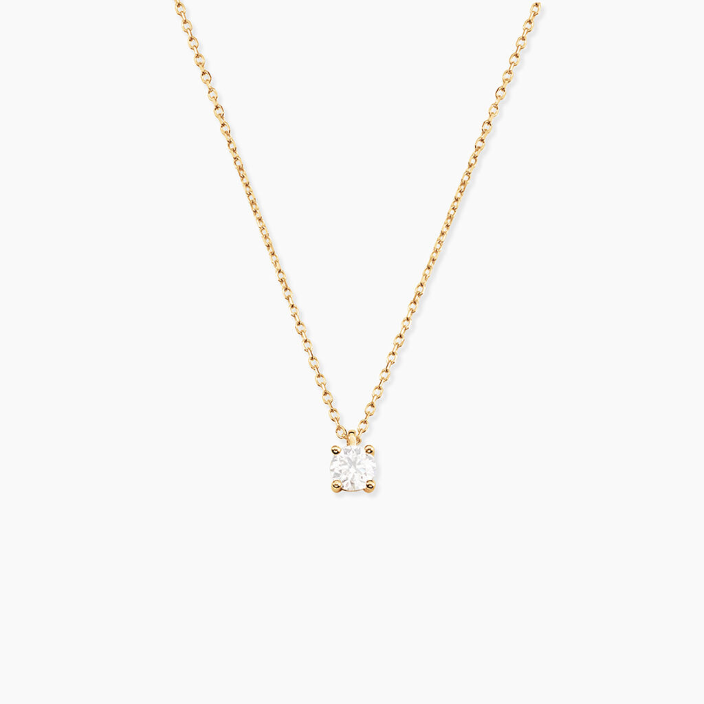 Collier Elfa Or Jaune Diamant - Colliers avec pierres Femme | Marc Orian