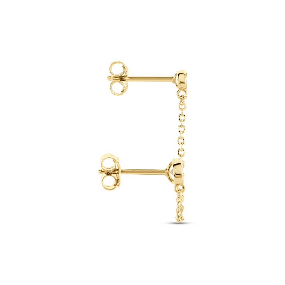 Bijou D'oreille Unitaire Jacinda Plaqué Or Jaune Oxyde De Zirconium - Piercings d'oreilles Femme | Marc Orian