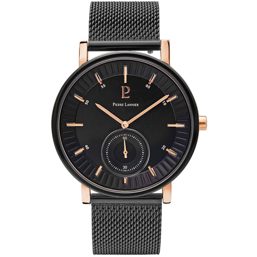 Montre Pierre Lannier Woofer Noir - Montres étanches Homme | Marc Orian