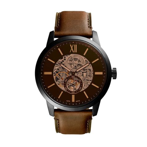 Montre Fossil Townsman Auto Noir - Montres automatiques Homme | Marc Orian