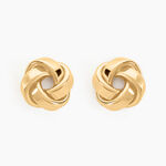 Boucles D'oreilles Puces Or Jaune Gauderique - Puces Femme | Marc Orian