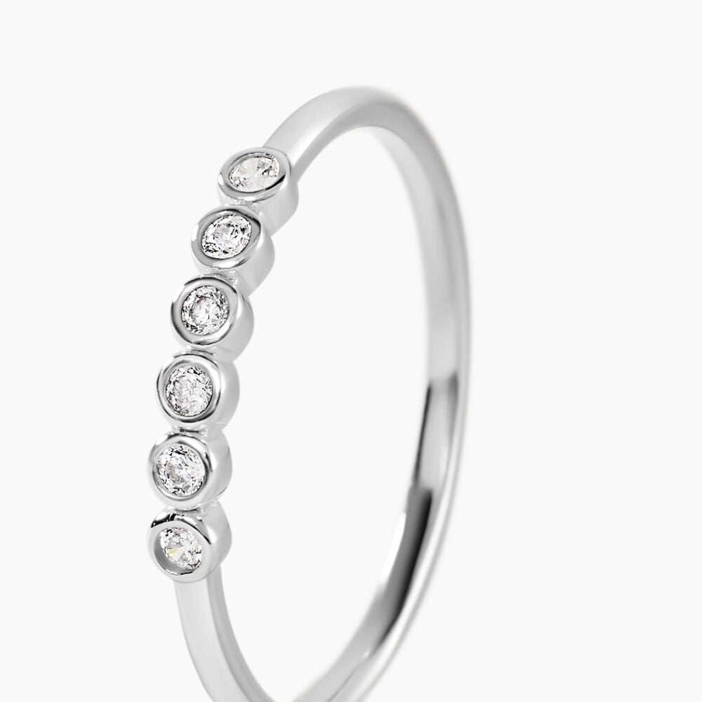 Bague Kaiko Argent Blanc Oxyde De Zirconium - Bijoux fantaisie Femme | Marc Orian