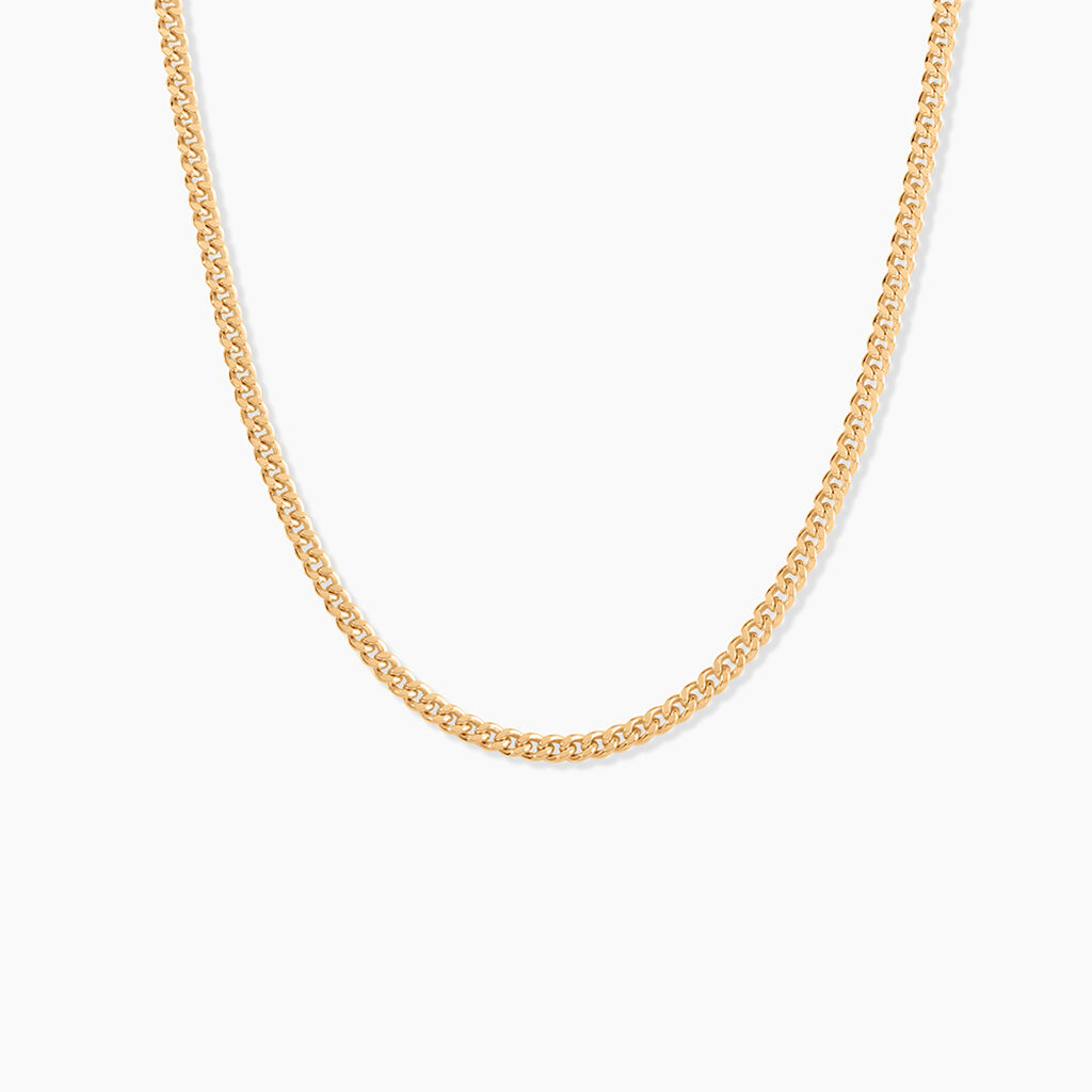 Cha&icirc;ne Clement Plaqu&eacute; Or Jaune - Chaines Homme | Marc Orian