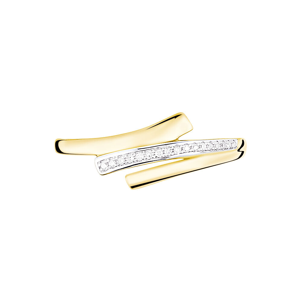 Bague Melia Or Jaune Diamant - Bagues pierres pr&eacute;cieuses Femme | Marc Orian