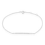 Bracelet Deniela Or Blanc Diamant - Bracelets cha&icirc;nes Femme | Marc Orian