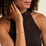 Bracelet Madalen Argent Dor&eacute; A L'Or 750/1000 - Bracelets Medailles Femme | Marc Orian