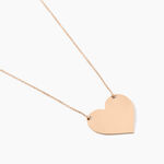 Collier Breanin Or Rose - Bijoux personnalis&eacute;s Femme | Marc Orian