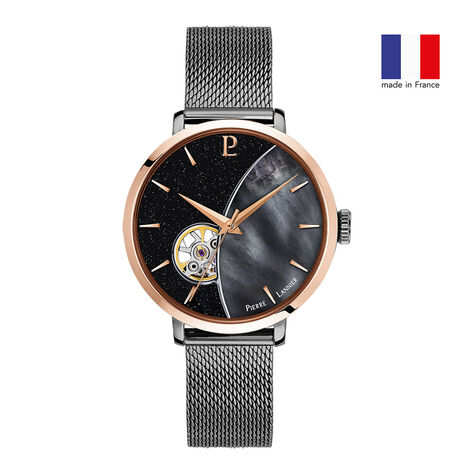 Montre Pierre Lannier Celeste Noir - Montres automatique Femme | Marc Orian
