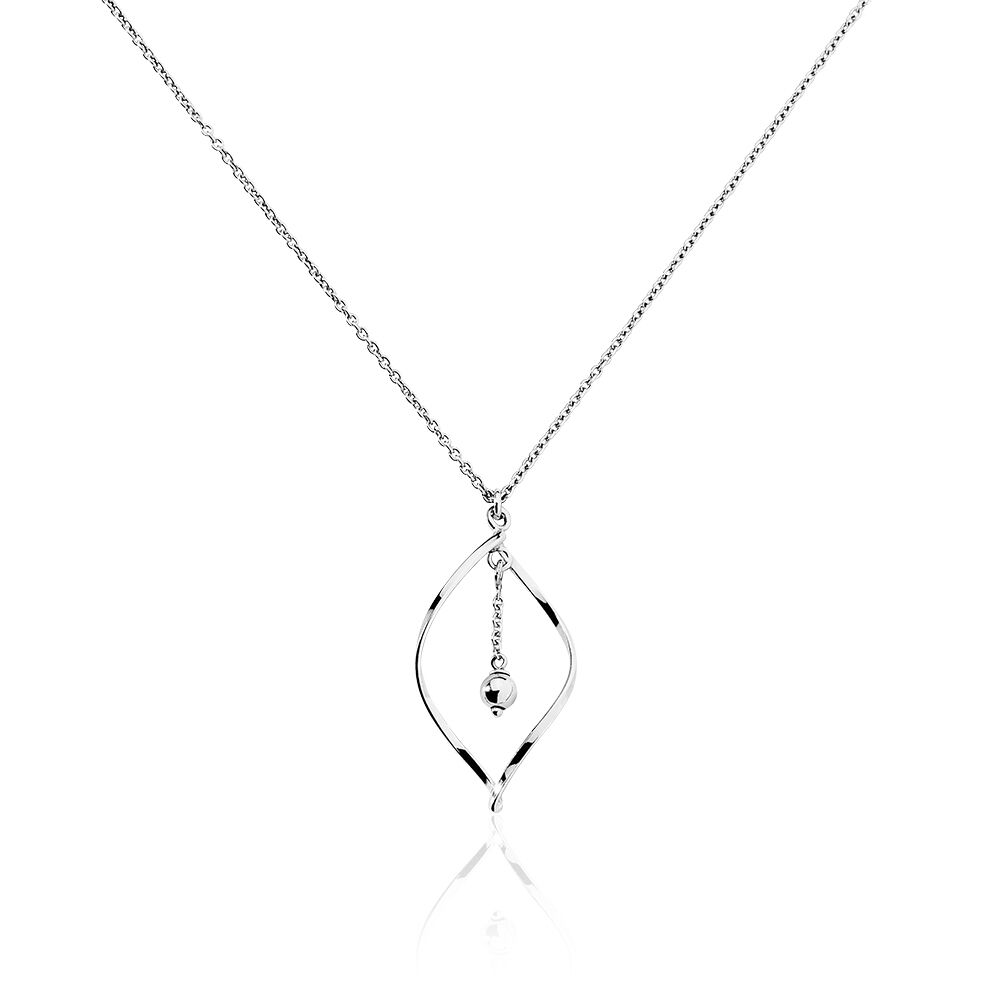 Collier Melaine Argent Blanc - Colliers fantaisie Femme | Marc Orian