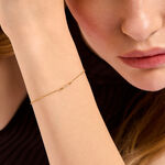 Bracelet Carmelia Plaqu&eacute; Or Jaune Oxyde De Zirconium - Bracelets fantaisie Femme | Marc Orian