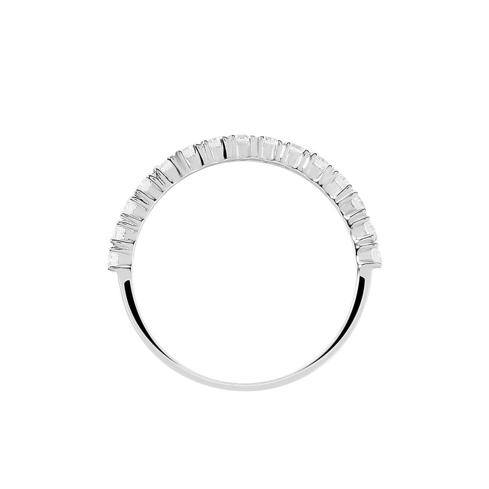 Alliance Julietta Or Blanc Oxyde De Zirconium - Alliances duo Femme | Marc Orian