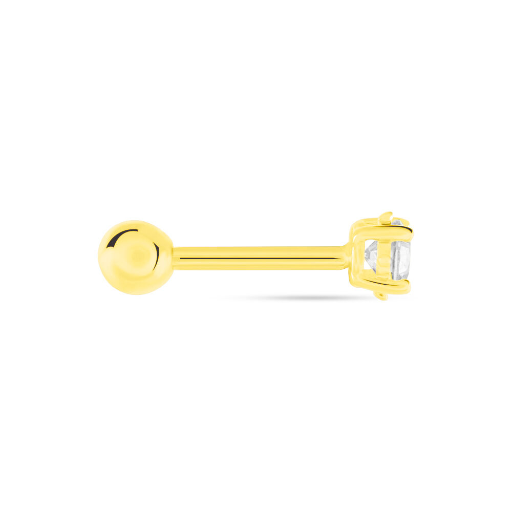 Piercing D'oreilles Joanina Or Jaune Oxyde De Zirconium - Piercing Conch Femme | Marc Orian