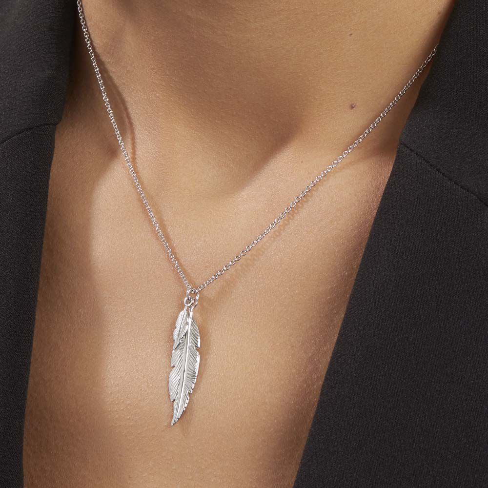 Collier Violka Argent Blanc - Colliers Femme | Marc Orian