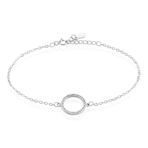 Bracelet Grâces Argent Blanc Oxyde De Zirconium - Bracelets chaînes Femme | Marc Orian