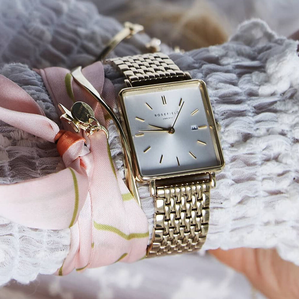 Montre Rosefield The Boxy Blanc - Montres étanches Femme | Marc Orian
