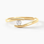 Bague Nolah Or Jaune Diamant - Parures de mariage Femme | Marc Orian