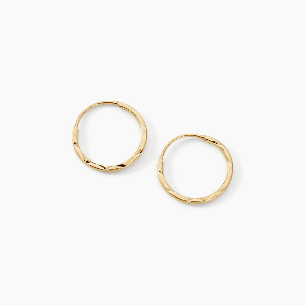 Créoles Valerina Or Jaune - Créoles Famille | Marc Orian