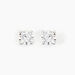 Boucles D'oreilles Puces Aphrodite Or Blanc Diamant - Puces Famille | Marc Orian