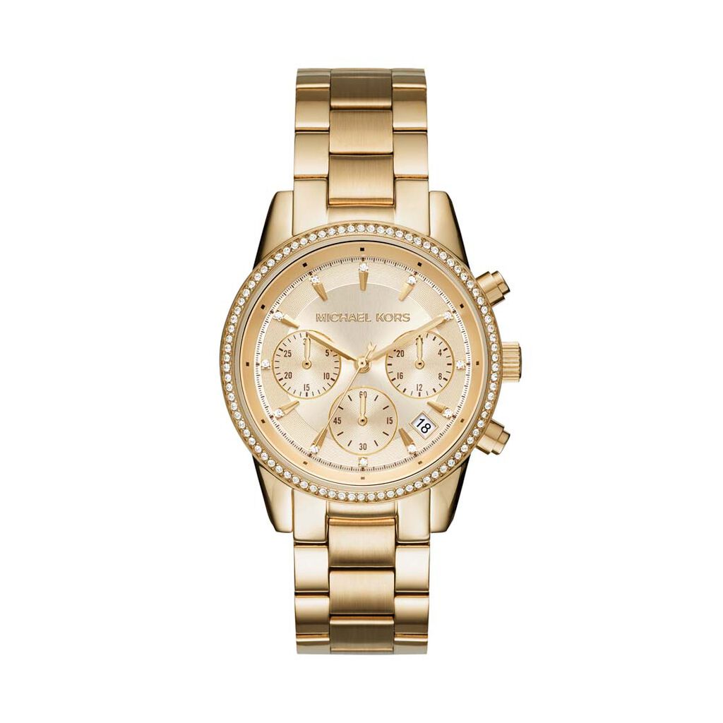 Montre Michael Kors BRYANT Champagne - Montres étanches Femme | Marc Orian