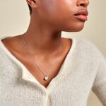 Collier Sasha Argent Blanc Perle De Culture Et Oxyde De Zirconium - Colliers avec pierres Femme | Marc Orian