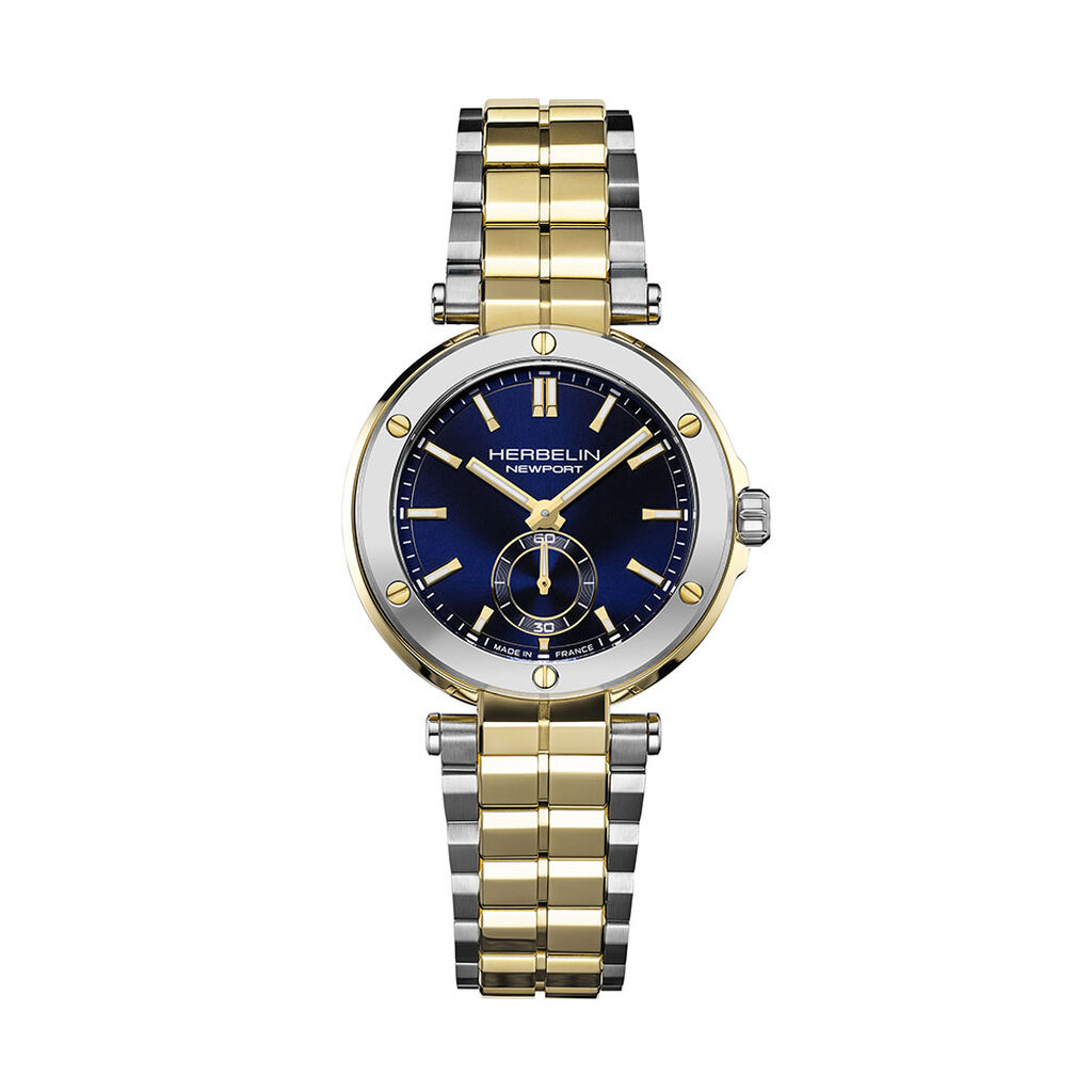 Montre Herbelin Newport Bleu - Montres &eacute;tanches Femme | Marc Orian