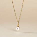 Pendentif Yoela Or Jaune Perle De Culture - Pendentifs Femme | Marc Orian