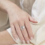 Bague Vaihere Argent Blanc - Bijoux fantaisie Femme | Marc Orian