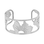 Bracelet Jonc Acier Blanc - Bracelets joncs Femme | Marc Orian