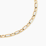 Collier Danae Plaquette Or Bicolore - Chaines Homme | Marc Orian