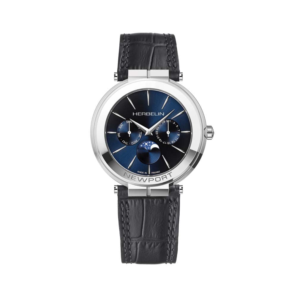 Montre Herbelin Newport Slim Bleu - Montres classiques Homme | Marc Orian