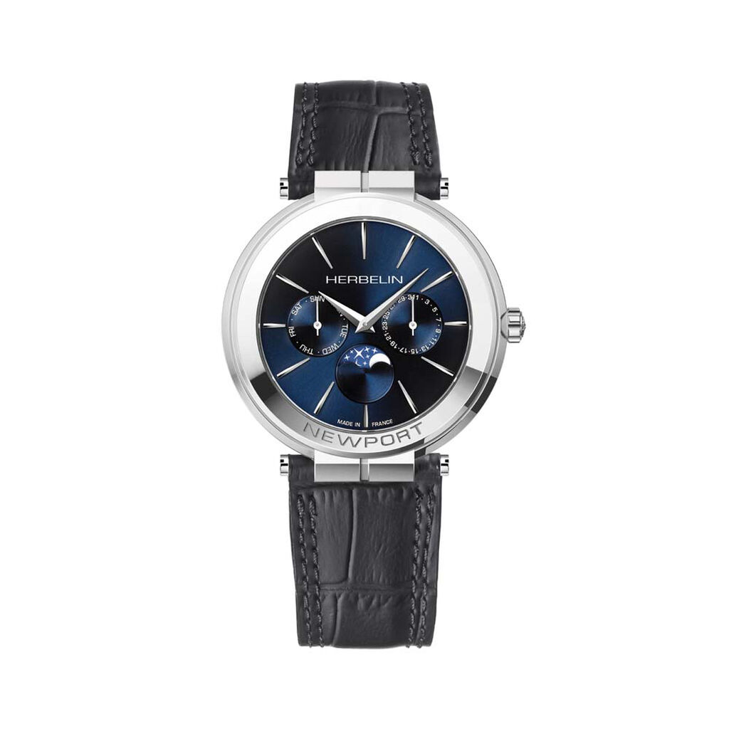 Montre Herbelin Newport Slim Bleu - Montres classiques Homme | Marc Orian