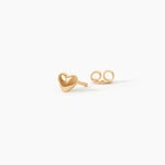 Boucles D'Oreilles Puces Berthille Plaqu&eacute; Or Jaune - Puces Femme | Marc Orian