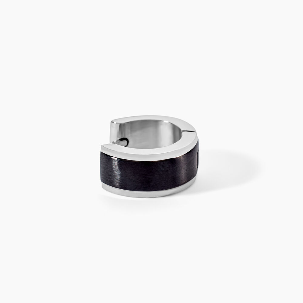 Cr&eacute;ole Unitaire Odi Acier Argent&eacute; - Piercings d'oreilles Homme | Marc Orian