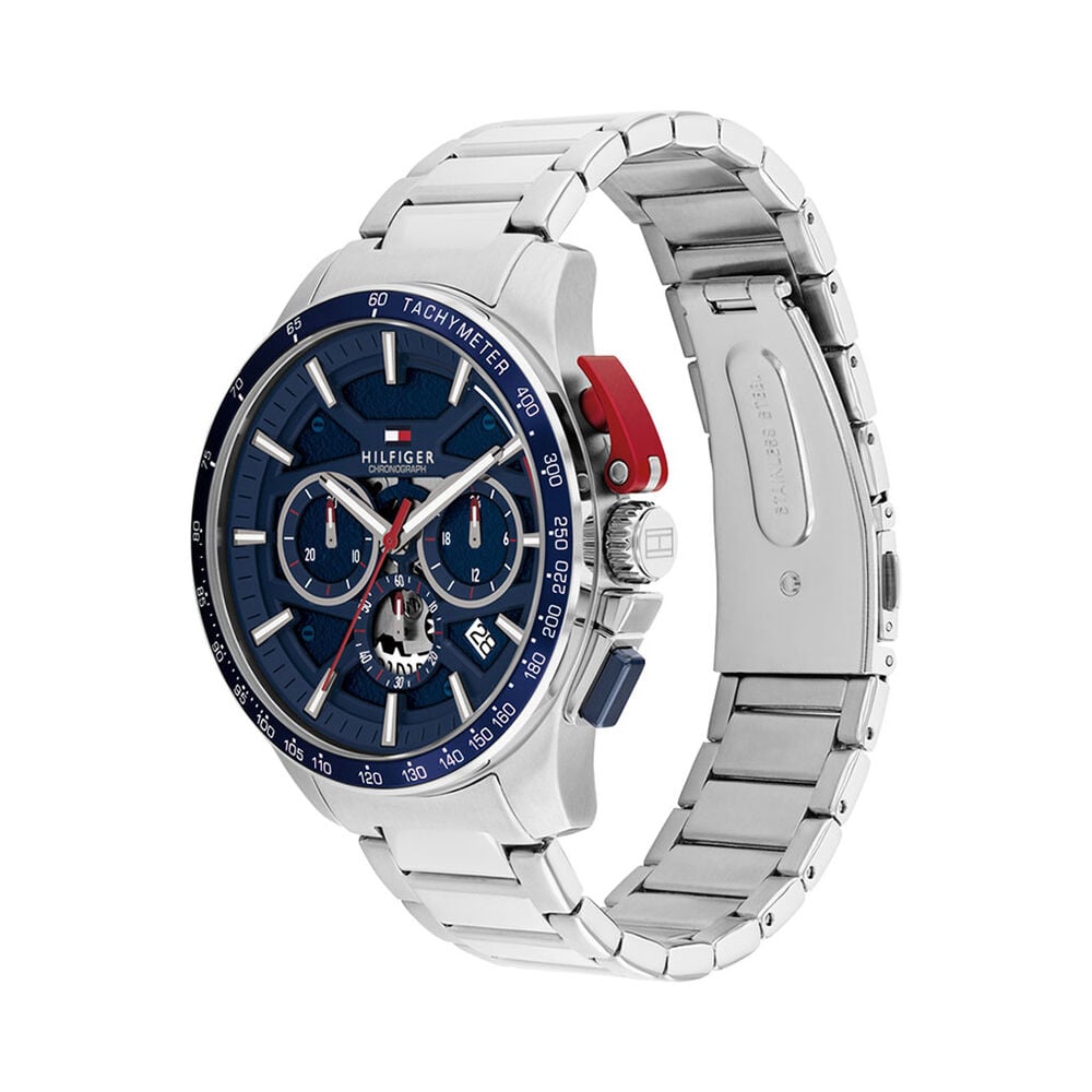 Montre Tommy Hilfiger Bank Bleu - Montres &eacute;tanches Homme | Marc Orian