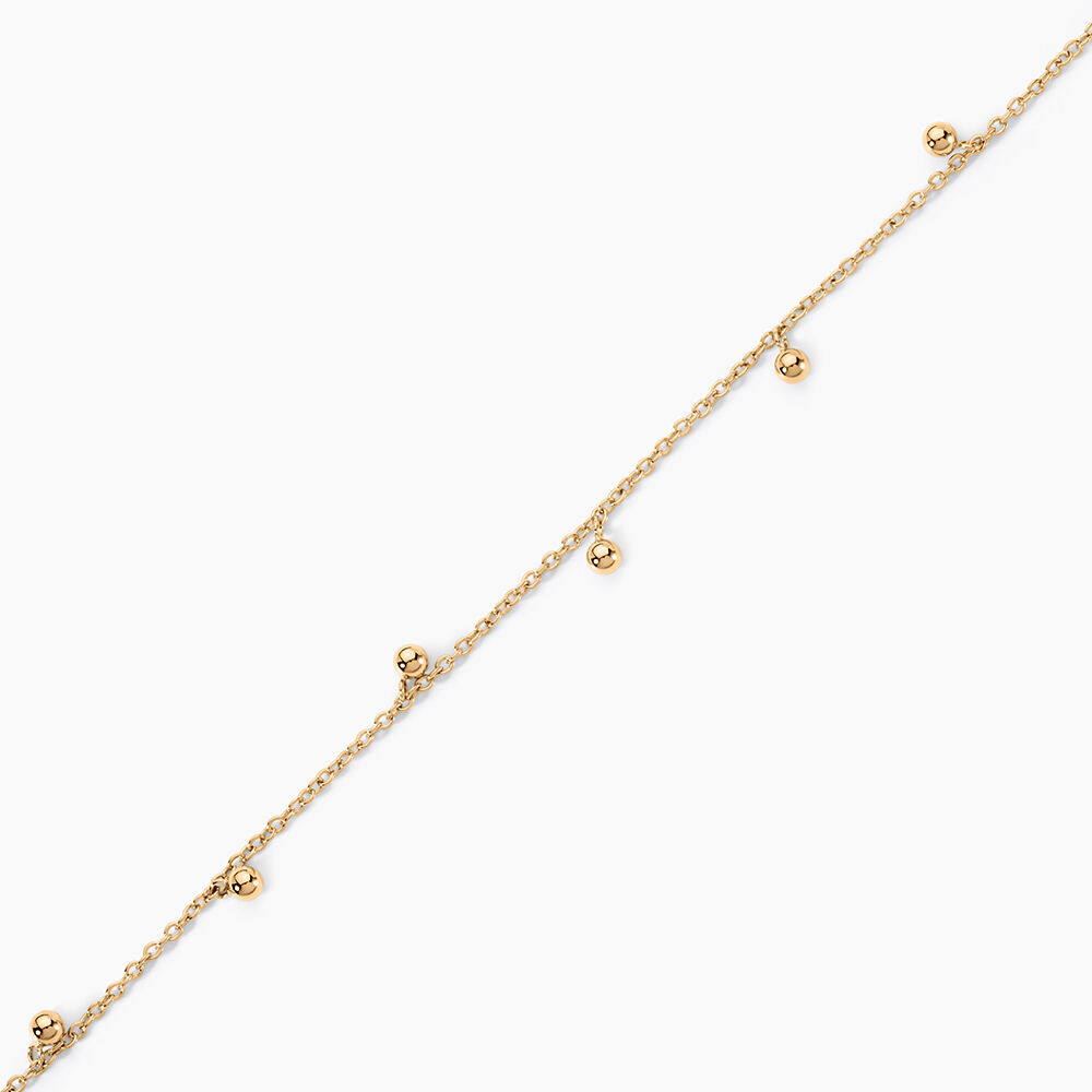 Cha&icirc;ne De Cheville Kailee Plaqu&eacute; Or Jaune - Chaines de cheville Femme | Marc Orian