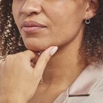 Boucles D'oreilles Pendantes Or Bicolore Nioline Diamants - Pendantes Femme | Marc Orian