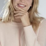 Alliance Fantaisie Diamantee Ruban Plat Or Blanc - Alliances duo Unisex | Marc Orian