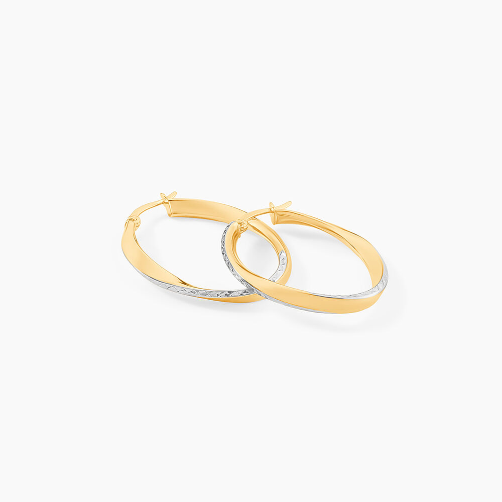 Cr&eacute;oles Doralynne Or Bicolore - Cr&eacute;oles Femme | Marc Orian